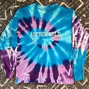 Travis Scott Astroworld “Wish You Were Here” tour t-shirt, size S